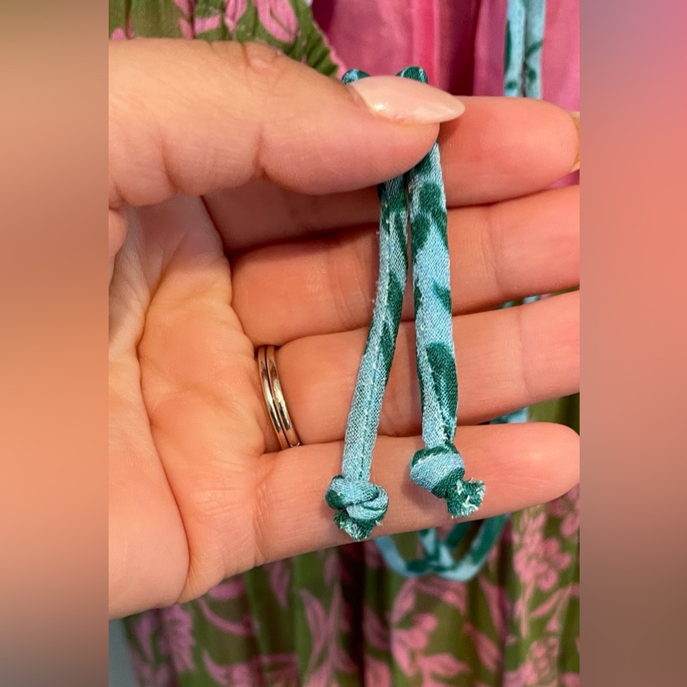 Farm Rio Colorblock Printed Maxi Dress - Picture 14 of 15